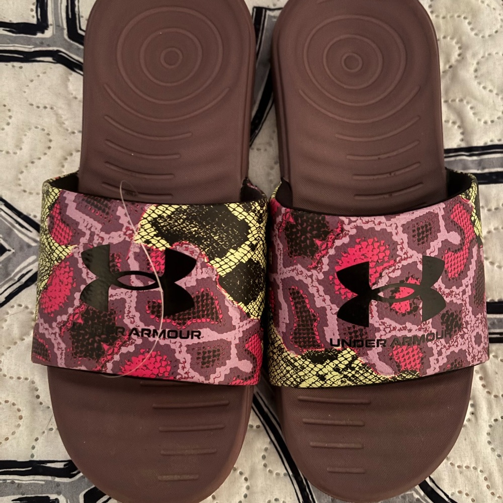 Under Armour Multicolor Slide Sandals
